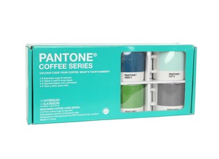PANTONE - 에스프레소 컵 및 소서 4인 세트