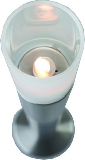 PATENT - 슬림라인 오일 램프 18.5 cm (1개)
