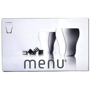 MENU - ".블랙 건터너 텀블러 머그 미디엄 320 ML, 2개 세튜