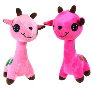 흡착판이 있는 봉제 기린 인형 25 cm (12개입)
