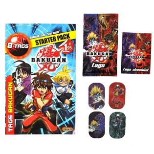 바쿠간 (BAKUGAN) - 스타터팩 8 태그 (100개입)