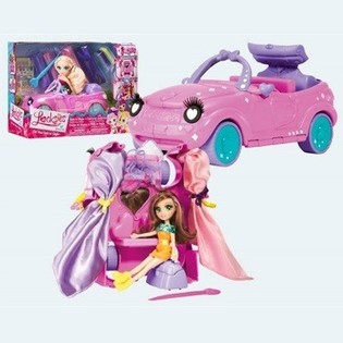 LOCKSIES 2-in-1 카브리올레 장난감 자동차