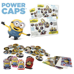 미니언즈 POWER CAPS FUN PACK 디스크 슈터 블라인드백 (100개입)