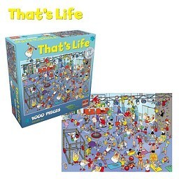 That&rsquo;s Life 퍼즐 - 헬스장, 1000피스 (1개)