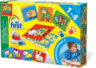 SES My First - 나의 첫 핑거 페인트 카드 (1개)