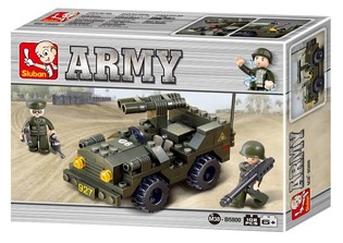슬루반 육군 지프 M38-B5800 블록 완구 (1개)