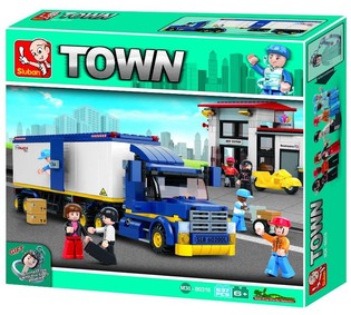 Sluban 트럭 M38-B0318 Town 블록 완구 (1개)