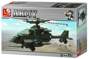Sluban 전투 헬리콥터 M38-B6200 (1개)