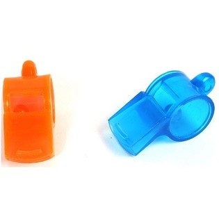 대형 투명 호루라기, 5.5cm (48개입)