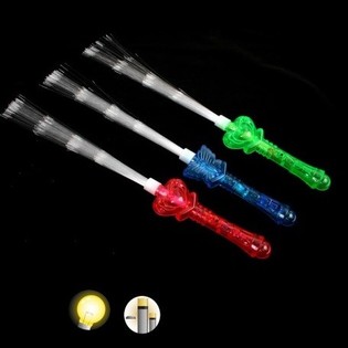 대형 LED 발광 광섬유 스틱, 40 cm (48개입)