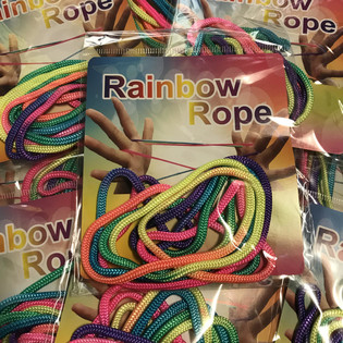 RAINBOW ROPE - 멀티 컬러 레인보우 로프 (12개입)