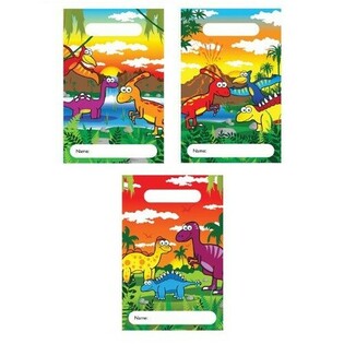 공룡 선물용 봉투 &ndash; 23x15 cm (144개입)