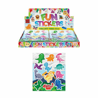 FUN STICKERS &ndash; 모델: 공룡 (120개입)