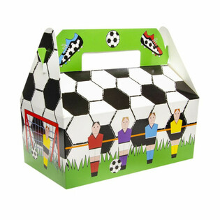 축구 테마 메뉴 박스 - 22.5 x 12 x 9.5 cm (24개입)