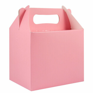 답례품 선물 상자 핑크 14x18x10 cm (12개입)