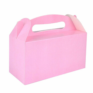 메뉴 박스 - 베이비 핑크 - 23x9.5x18 Cm (12개입)