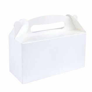 메뉴 박스 - 화이트 - 23x9.5x18 cm (12개입)