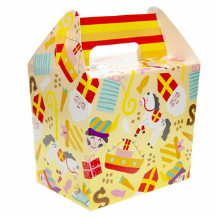 신터클라스 (Sinterklaas) 메뉴 박스 / 선물 상자 14x10x17 cm (12개입)