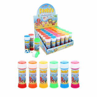 바다 생물 비누방울 &ndash; Sea Life - 50ml 디스플레이 세트 (36개입)