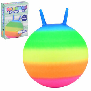 OUTDOOR FUN 무지개 스키피볼 (점핑볼) - 45 Cm. (1개)