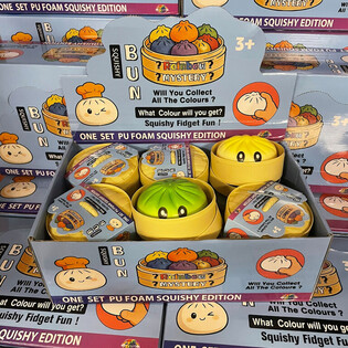 RAGE - 스퀴시 만두 대형 - ONE SET PU FOAM SQUISHY EDITION (12개입)