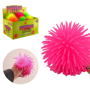 퍼퍼 볼 (PUFFER BALL) - 9CM - 믹스 컬러 - 디스플레이 포함 (24개)