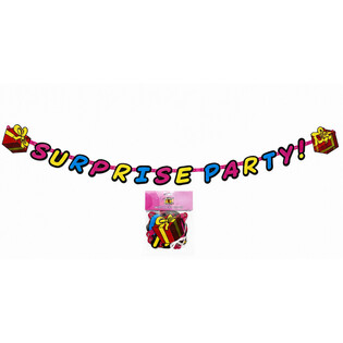 SURPRISE PARTY 서프라이즈 파티 가랜드 - 길이: 180 CM (6개입)